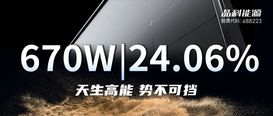 晶科能源斩获2024“全球新能源企业500强”“中国企业500强”榜单